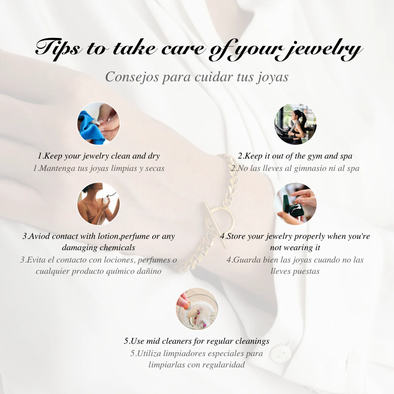 Pulsera con corazón colgado