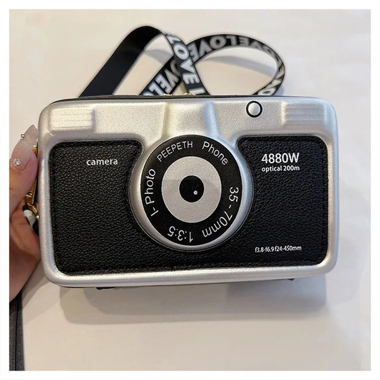 Cartera con forma de Cámara