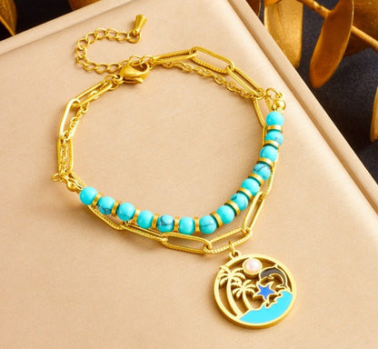 Set de pulsera y collar