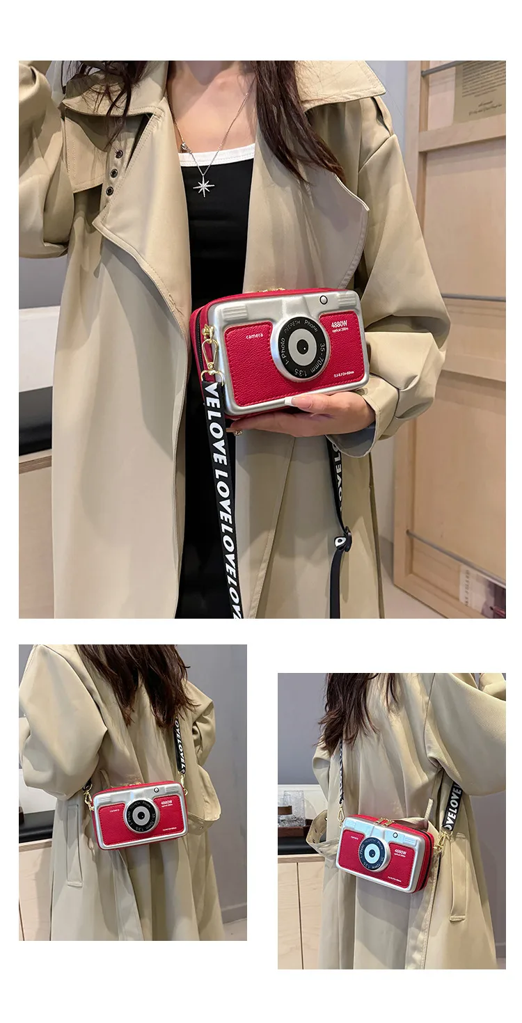 Cartera con forma de Cámara
